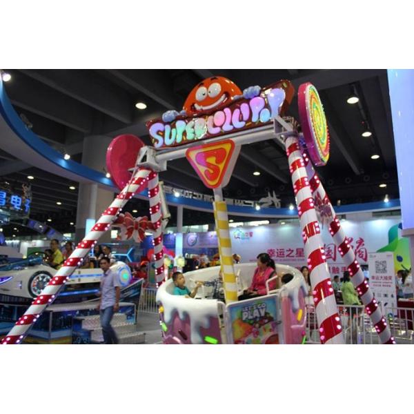 45 Degree Swing Pendulum Amusement Ride 2200W For Indoor Shopping Mall