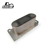 OKEIMT 3966365 3957533 Factory Outlet Engine Lub Oil Cooler Core For Cummins ISC