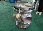 Stainless Steel 304 Noiseless 450mm Small Size Rotary Vibrating Filter Sieve For