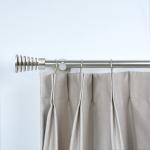 Package Carton Modern style Aluminum Curtain Pipe With Multi head Shape Finials