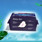 Cotton Women Sanitary Napkin Winged Disposable Period Pads 50ml / 80ml