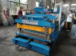 0.4-0.7mm PPGI Galvanized Steel Metal Roof Tile Making Machine With 5.5KW