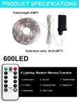 Infinite Double Color Solar LED Leather Wire Light String For Outdoor Decoration
