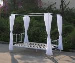 Strong Wrought Iron Double Bed Frame Wall Thickness 0.6 Mm - 1.5 Mm
