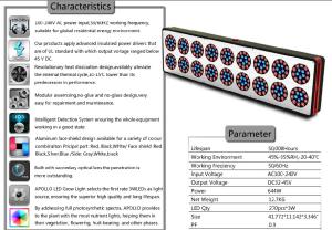 Wholesale Wholesale - 270*3w apollo 18 led grow light led spectrum hydroponic plant grow lamp from china suppliers