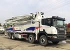 Wholesale High Operating Efficiency Used Concrete Pump Truck Zoomlion Scania 46m from china suppliers
