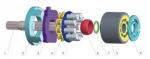 Hydraulic Piston Pump Kawasaki NV64/70/80/84/111/120/137/172/210/237/270/UH055-7