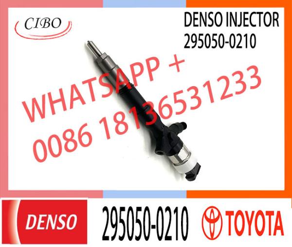 Common Rail Fuel Injector 23670-30410 Common Rail Injetor 295050-0210 for TOYOTA