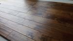 rustic Solid Birch Hardwood Flooring., stained and matt finishing, handscraped
