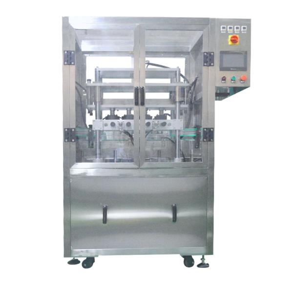 304 Stainless Steel Six Head Vacuum Bottle Capping Machine for High Speed