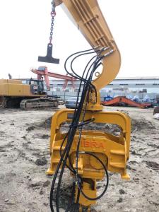 Wholesale 10m Length Excavator Boat Sheet Pile Driving Machine from china suppliers