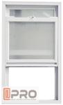 European Style Single Hung Window / Aluminum Push Up Down Sliding Sash Window