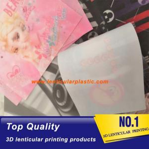 Wholesale soft tpu material 3d lenticular clothing lenticular prints work on fabric for tshirts/streetwear/dress/clothes from china suppliers