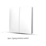 Wall Light Self Powered Wireless Switch Outdoor Waterproof Push Button Switch