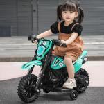Plastic Children Ride On Car Electric Motorcycle With Music Red Blue White for
