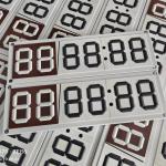Customizable 88.88 Number Time Price Display Sign For Manually Flipping