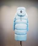 FODARLLOY Ladies Warm Hooded Cotton-padded Clothes Slim Long Down Winter Jackets