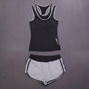 Wholesale CPG Global Women 2017 Breathable Spring Summer Quick Dry 2 Pieces Set Sports Top Bra with Running Shorts T1004 from china suppliers