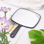Extra LOGO Yes Small Hand Mirror Compact Custom Dressing Makeup Handheld Held
