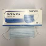 Soft Lining Non Woven Face Mask Latex And Fiberglass Free Skin Friendly
