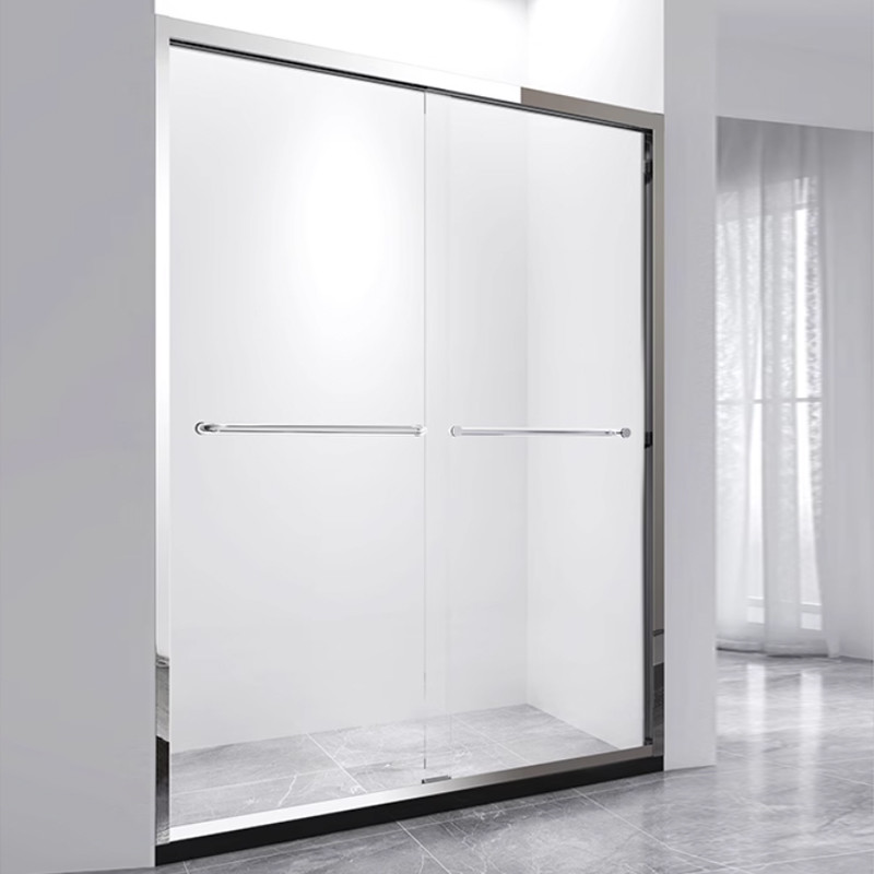 Hidden Wheel Stainless Steel Profile Shower Room Shower Sliding Door Frame