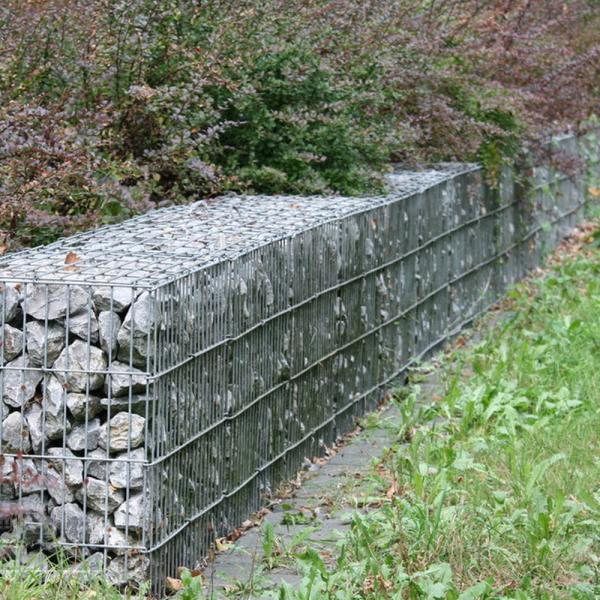 Stack Lock Plant Transform Welded Gabion Wall Baskets Into Sculptural Green Barriers