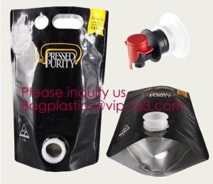 Wholesale Wine Juice Bag in box packaging 3l 5l 10l plastic wine bags,Fruit Juice Beverage Syrup Wine Bag In Box With Valve bageas from china suppliers