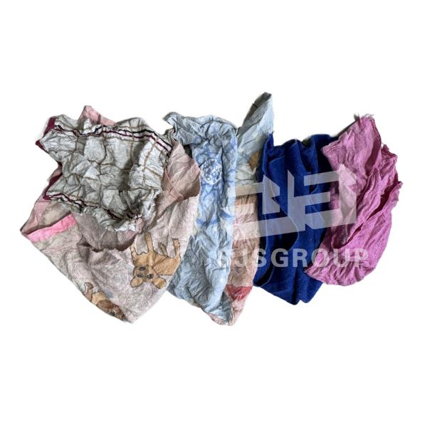 Super Absorption industrial cleaning rags terry fabric waste rags Cut reused