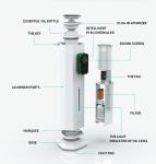 Stand Alone Air Freshener 2000m3 800ml Hotel Scent Machine