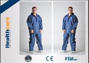 Wholesale Breathable Disposable Coveralls Protective Suit With Hood And Boot Cover Acid Resistant from china suppliers