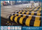 Anticorrosive Tapered Steel Electrical Power Pole Octagonal , Dodecagonal