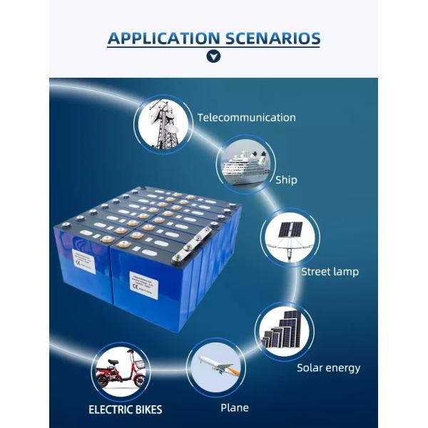 Golf Cart Lipo4 Battery Rechargeable 3.2V 277Ah LiFePo4 Battery Lithium Ion Batteries for Marine