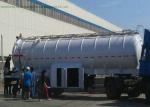 2 Axles Sewer Vacuum Suction Semi Trailer For Off Road And Oil Field Operation
