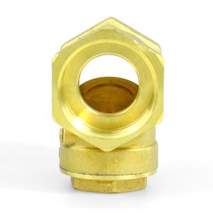 Wholesale DN32 DN15 Metal Connector Brass Horizontal Non Return Swing Check Valve from china suppliers