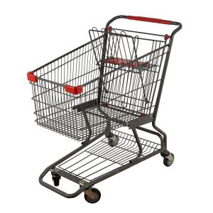Wholesale Warehouse Metal Shopping Trolley 150L Classic American Grocery Shopping Cart from china suppliers