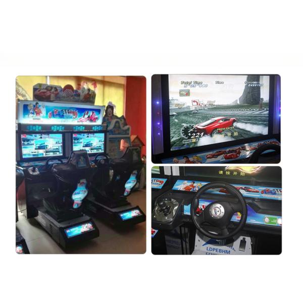 Fun City Amusement Car Racing Game Machine 2 Players 200*180*210CM