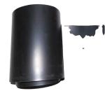 Smooth Geomembrane Fish Pond Liner for Aquaculture Outdoor Black and Direct