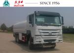HOWO Fuel Transport Trucks , Fuel Delivery Trucks 20 M³ Capacity Easily