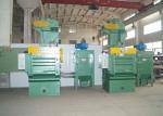 Tumble Belt Automatic Shot Blasting Machine , 200L Volume Industrial Shot