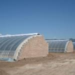 Agricultural PE Greenhouse For Winter Insulation And Small Scale Strawberry