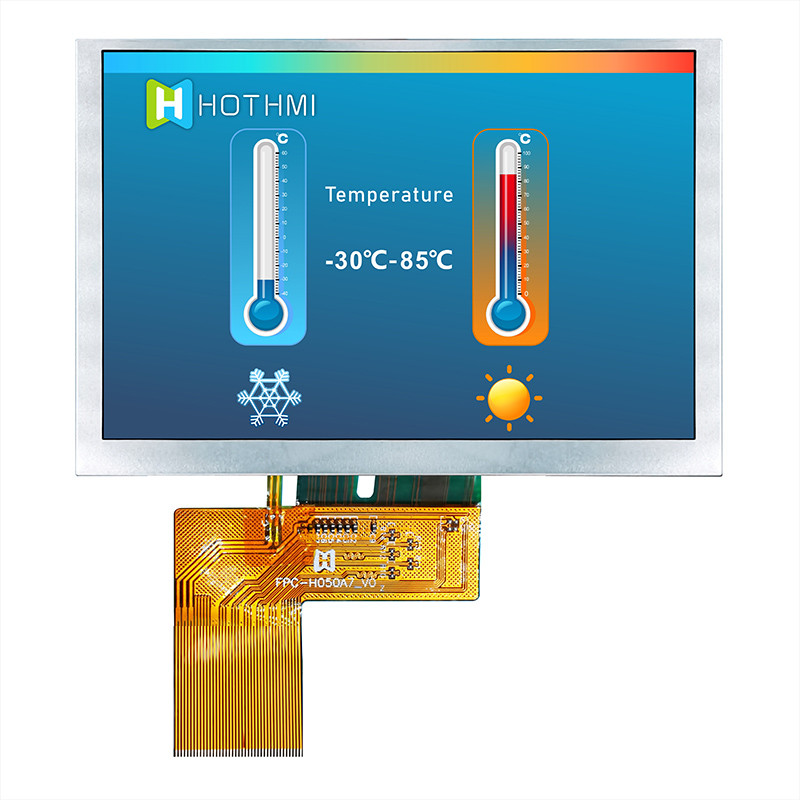 5 Inch High-Brightness TFT LCD | 800x480 IPS Display with ST7262