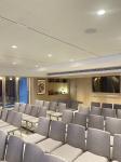 Conference Hall Ceiling Tile Microperforated Acoustic Wood Panels Soundproofing
