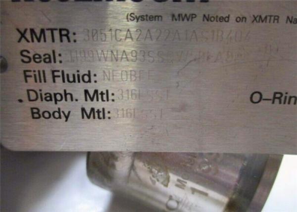 Industry Rosemount Pressure Temperature Transmitter 3051CA2A02A1AB1H2L4M5 0 To