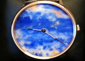Wholesale Charming Natural Stone Crafts Quartz Movement Watch With Natural Marble Dial from china suppliers