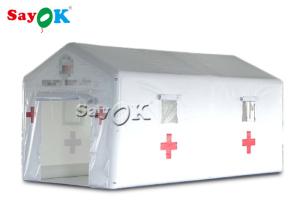 Wholesale White 6x3x3mH Temporary Emergency Inflatable Medical Tent from china suppliers