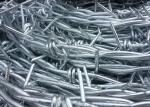 ISO9001 2.5mm Iron Barbed Fencing Wire For Grass Boundary