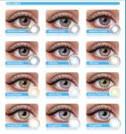 Colored Prescription Contact Lens Fresh lady Blue Grey Color Contact Lenses