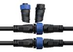 300V M18 Bicolor 200mm Waterproof Power Cable