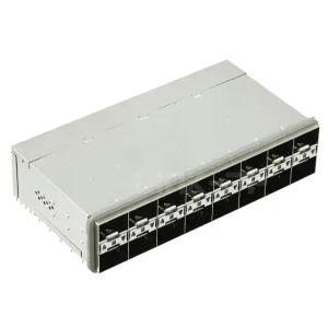 Wholesale TE 1-2198346-7 zSFP+ Receptacle With Cage Ganged (2x8) Connector Included Lightpipe from china suppliers