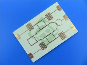 Wholesale Rogers RO4533 double-sided 35um copper weight PCB, 20mil Thickness, Green Solder Mask, and Immersion Gold Finish from china suppliers